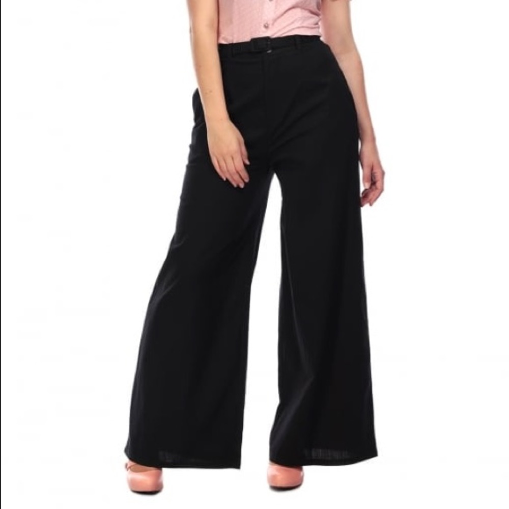 Collectif Vicky Plain Trousers uk 6 US XXS